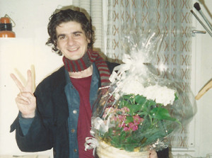 1990 Ternyák Zoli csokorral.1